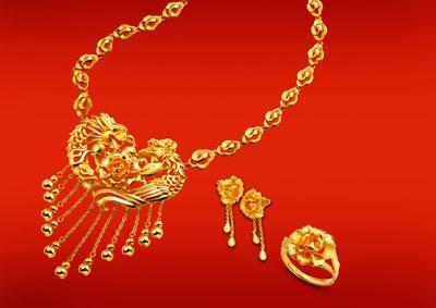 jewelery displayed