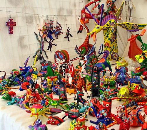 People in Shanghai got a chance this weekend to try their hand at creating some unique folk art from Mexico.