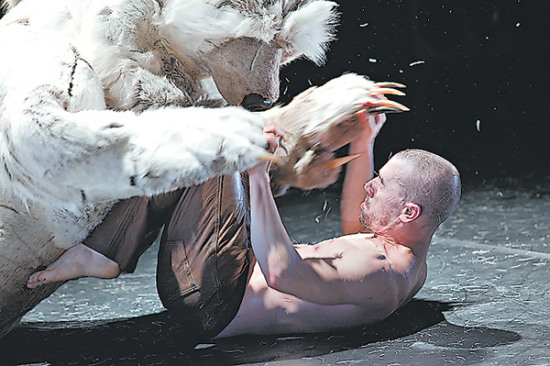 Dramas revolving around female themes including Miss Julie and Faune (above), both staged at Beijing's 9 Theater, are highlights of the International Women's Festival. Photo provided to China Daily Dramas revolving around female themes including Miss Julie and Faune (above), both staged at Beijing's 9 Theater, are highlights of the International Women's Festival. Photo provided to China Daily
