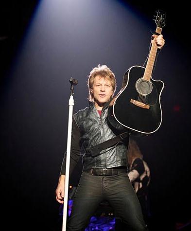 Rock and pop music megastar Bon Jovi will perform in Shanghai on Sept 14. Photo provided to China Daily Rock and pop music megastar Bon Jovi will perform in Shanghai on Sept 14. Photo provided to China Daily