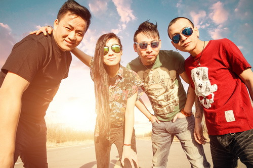 Members of Buyi band. (Photo provided to China Daily) Members of Buyi band. (Photo provided to China Daily)