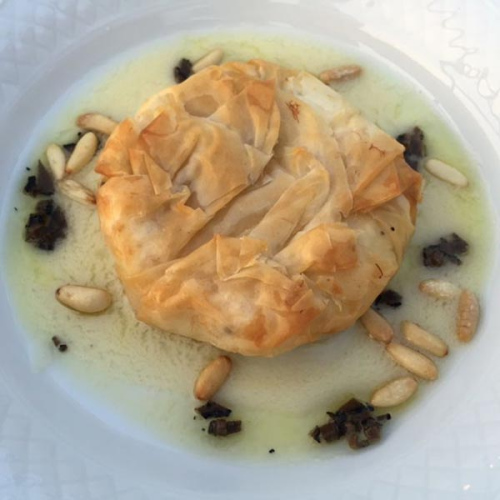 Creamed tuna in puff pastries. (Photo provided to China Daily) Creamed tuna in puff pastries. (Photo provided to China Daily)