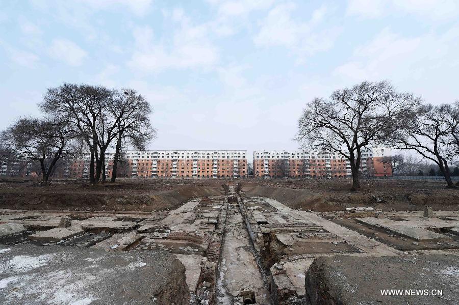 Core area of site of Japanese Unit 731 troop to be open to public(1/6)