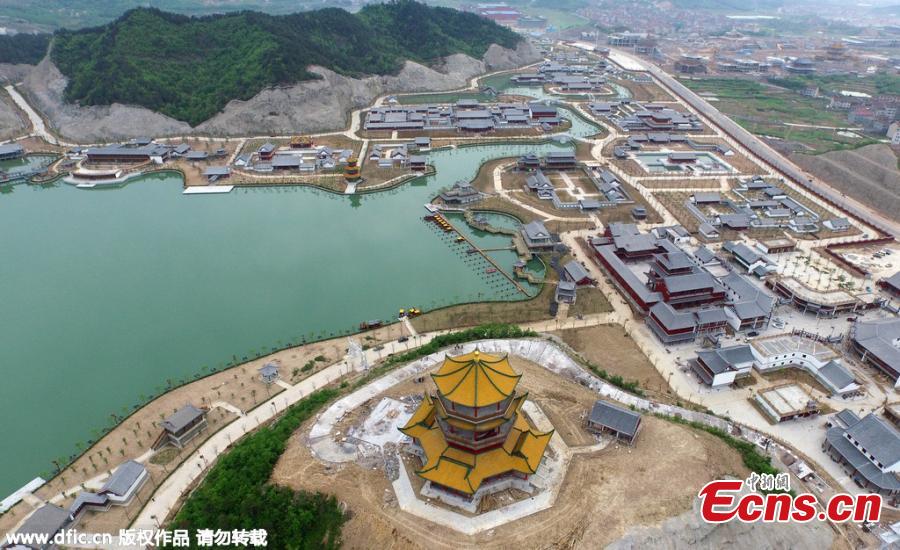 Replica of the Old Summer Palace to open in Zhejiang(1/3)