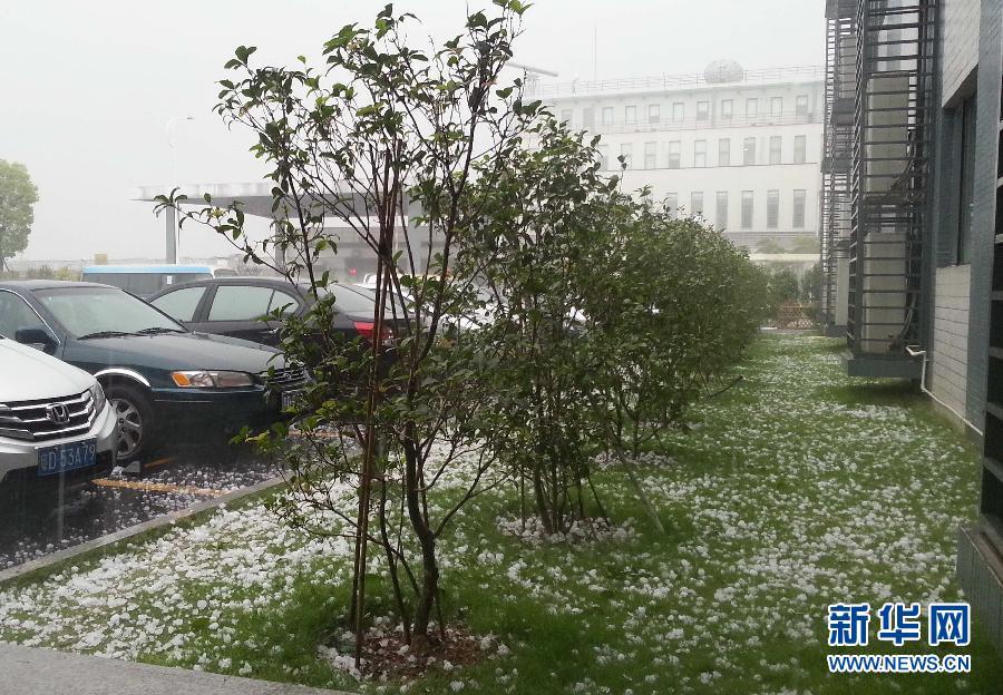 Guangdong hit by hail storm, rain and strong winds(1/2)