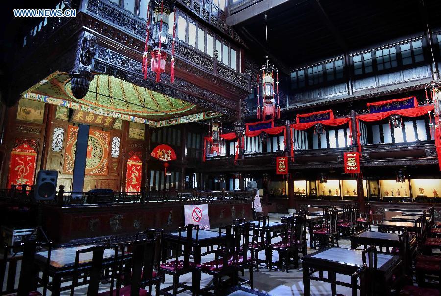 Traditional performing stage-essential part of Chinese architecture(1/7)