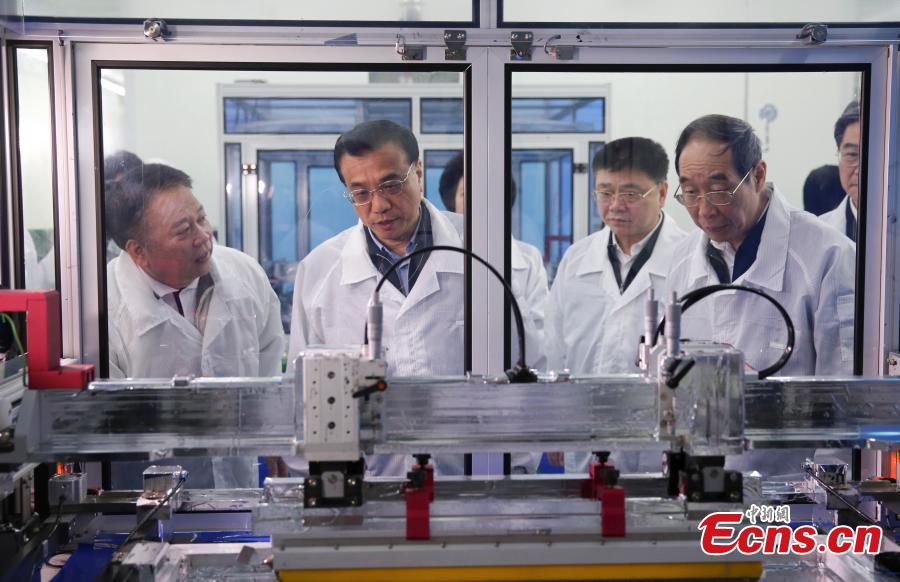 Premier Li visits Taiwan-funded firms (1/9)