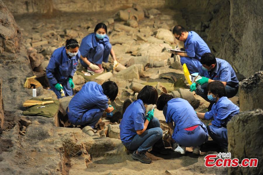 Terracotta Warrior Army site starts new excavation(1/9)