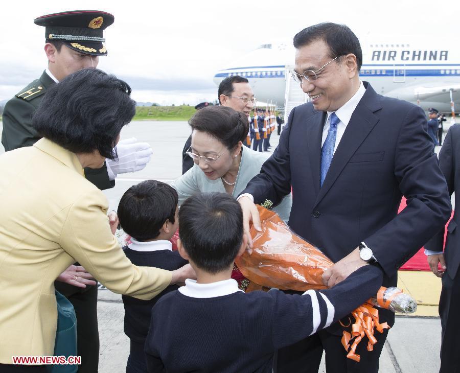 In pictures: Chinese premier's Colombia trip (1/3)