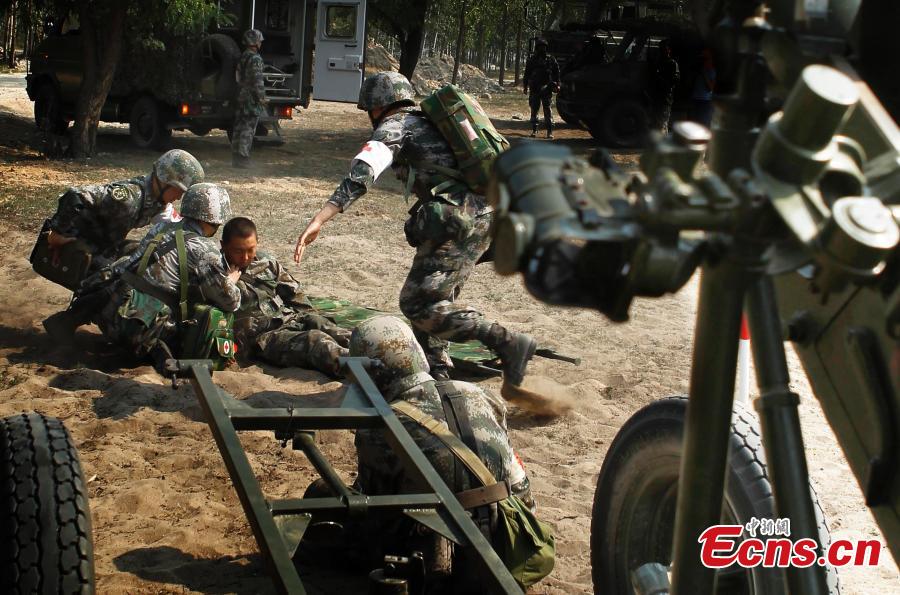 Military drill 'Safeguarding Victory' held in Hebei (1/16)
