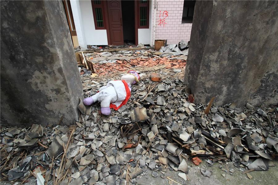Ancient village of Ming Dynasty on verge of disappearing(1/8)