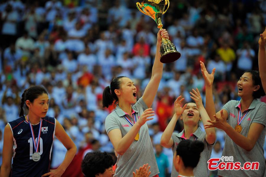 China win Asian Women's Volleyball Championship (1/2)