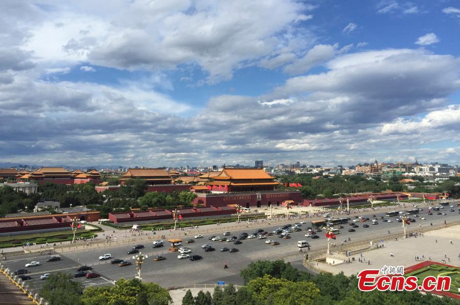 Beijing witnesses fine weather after days of thundershower (1/7)