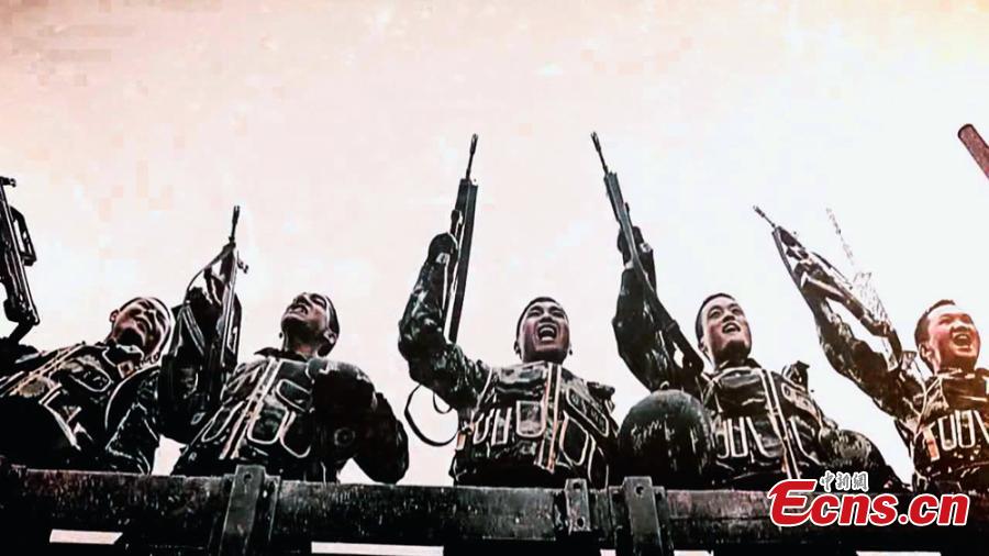Promotional video of Xinjiang border police goes viral online(1/10)