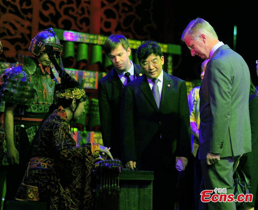 King Philippe of Belgium visits Wuhan(1/1)