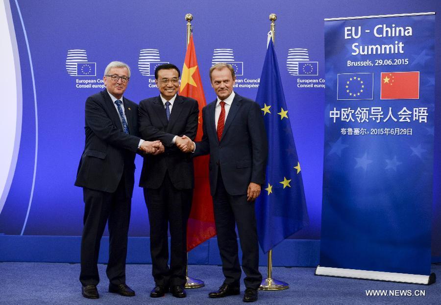 China, EU agree to open new chapter in ties(1/3)