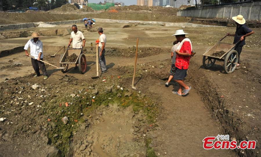 Tang Dynasty garden found in SW China(1/6)