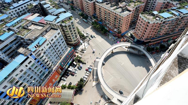 Bad design leaves overpass unused(1/4)