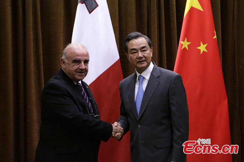 China, Malta pledge to enhance ties(1/1)