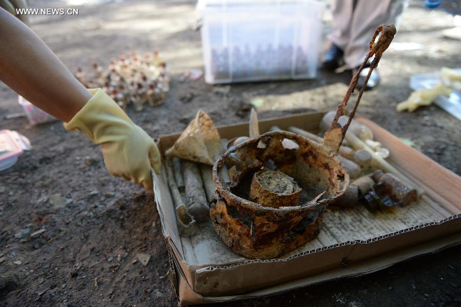 New evidence of Japanese biological warfare found at Unit 731 site in Harbin(1/8)