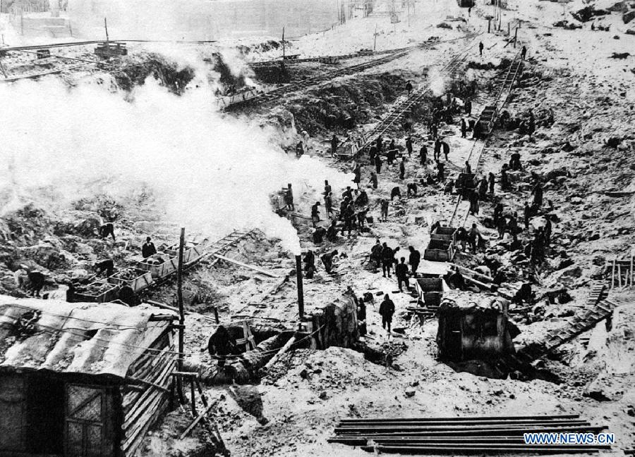 Photos of Chinese forced labors working for Japan revealed (1/7)