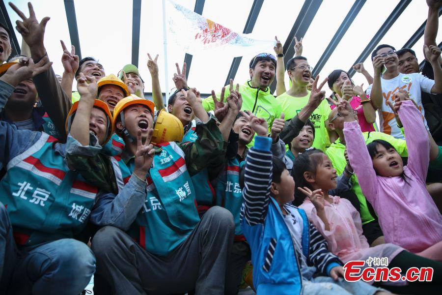 People around China celebrate win of 2022 Winter Olympics(1/3)
