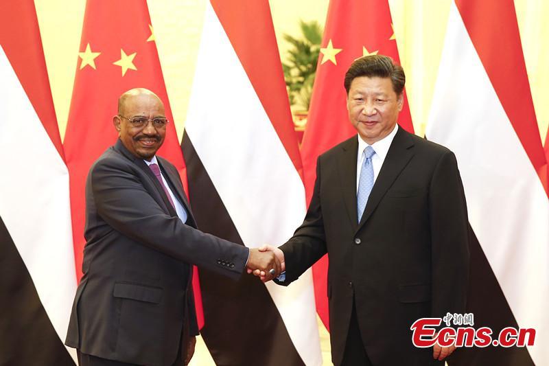 China, Sudan to establish strategic partnership: Xi(1/1)