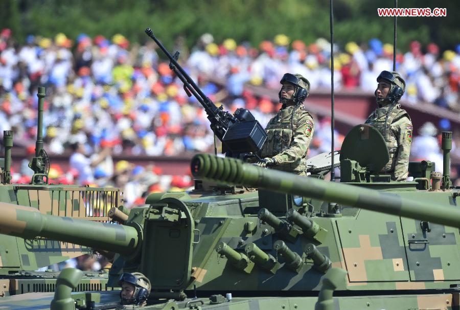 Armaments displyed in massive military parade(1/9)