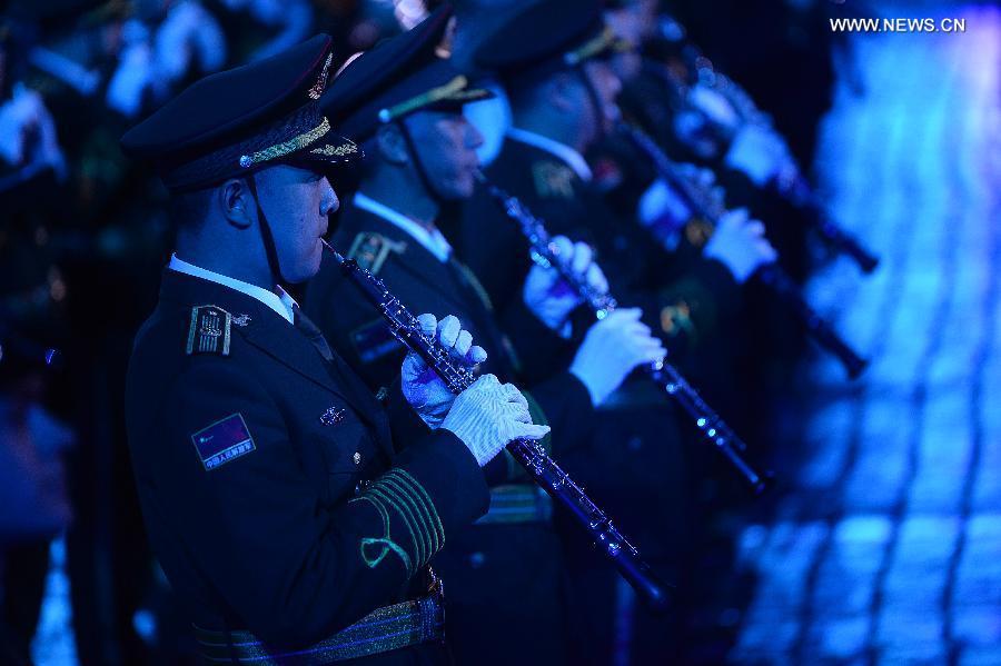 8th Int'l Military Music Festival 'Spasskaya Tower' held in Moscow(1/10)