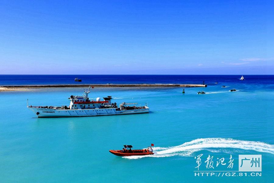 Soldiers in Sansha guard the islands(1/8)