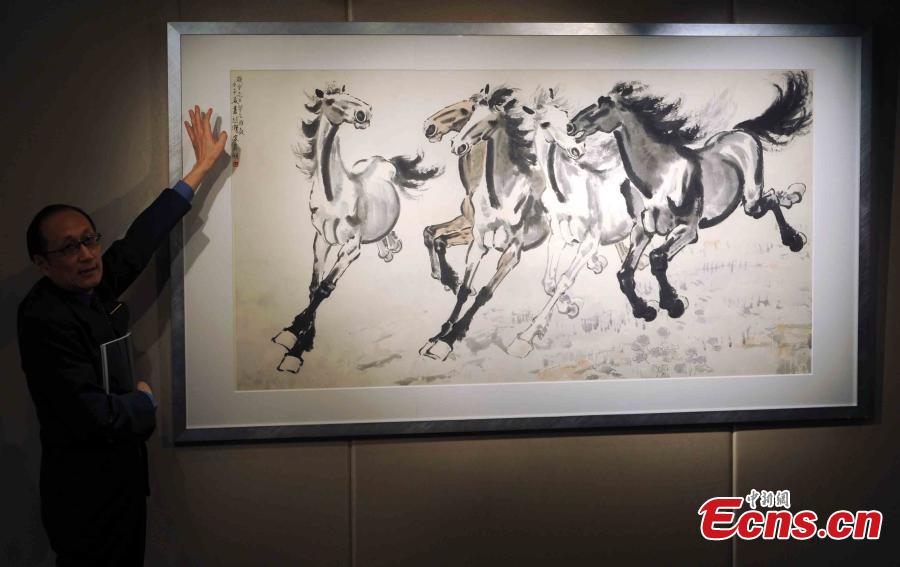 Chinese painting and calligraphy exhibition to be held in HK(1/6)