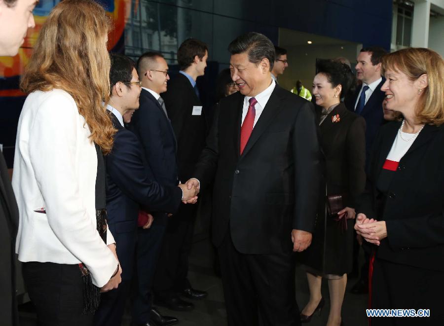 President Xi Jinping visits Imperial College London(1/12)