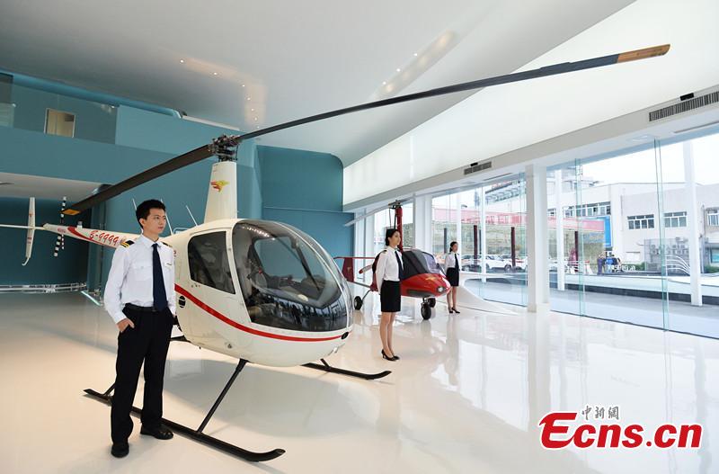 Private aircraft store opened in Chengdu(1/1)