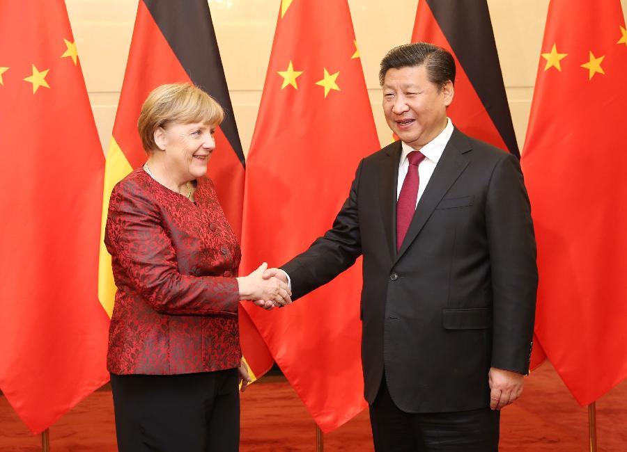 China, Germany agree deeper cooperation(1/4)