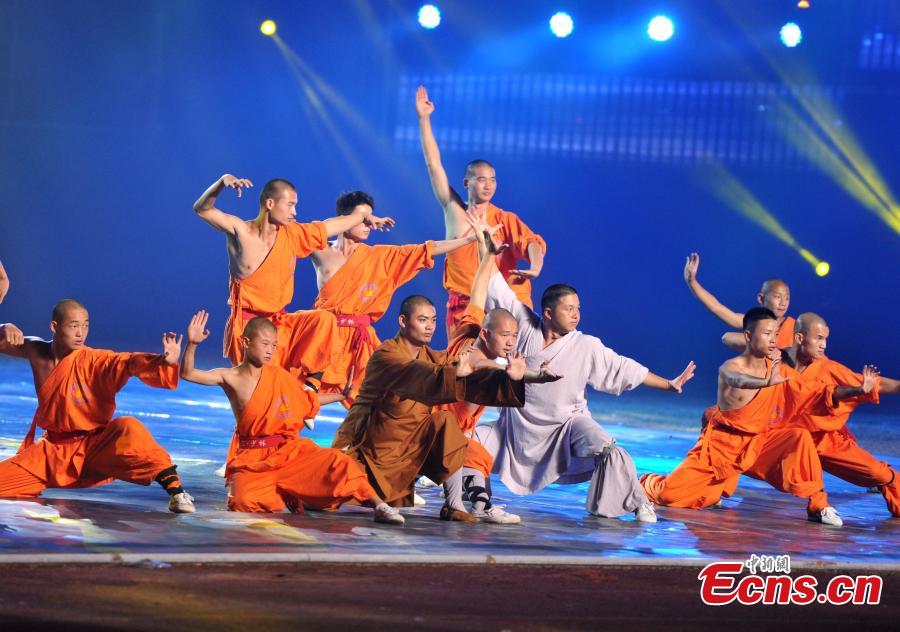 Kung Fu masters gather at Shaolin martial arts festival(1/7)