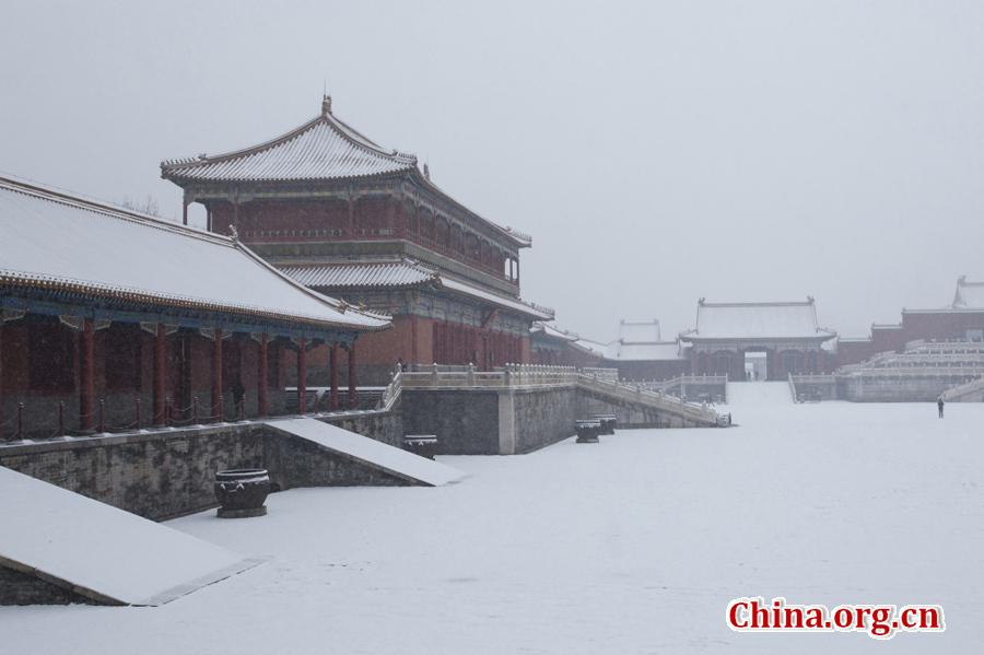 Snow carpet for Forbidden City(1/10)
