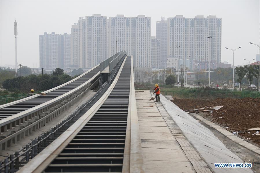 Medium-low speed maglev railway to be on trial in Hunan(1/5)
