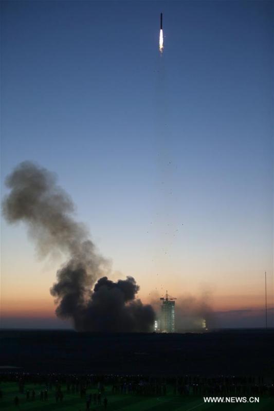 China launches its first dark matter satellite(1/5)
