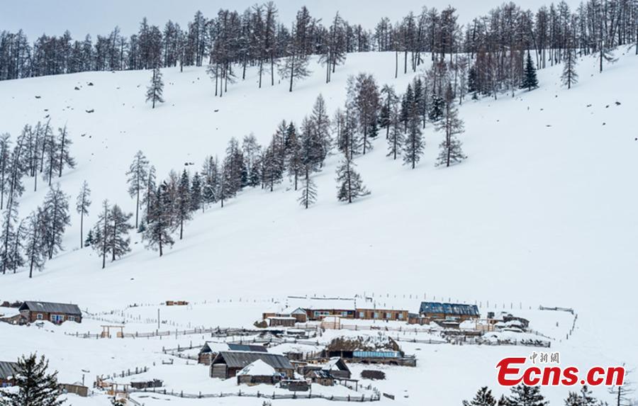 Winter wonderland at border village(1/6)