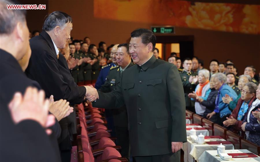 President Xi extends New Year greetings to veterans (1/1)
