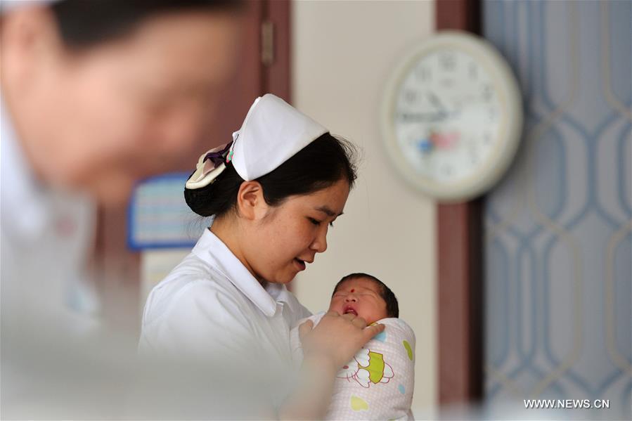 Gansu sees baby boom at beginning of Lunar New Year(1/8)