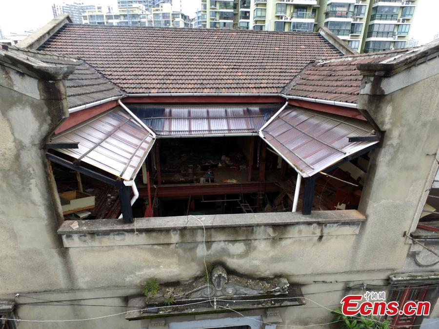 Demolition on former Shanghai ‘comfort women’ station suspends(1/5)