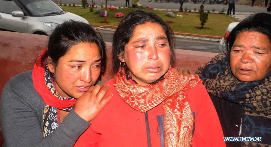 Missing aircraft found crashed in Nepal(1/3)