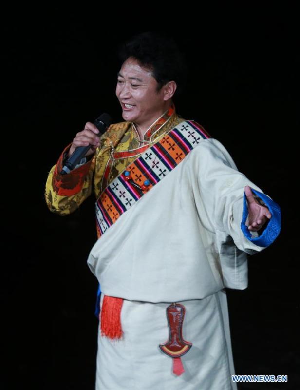 Tibetan folk artists perform gala in Bad Homburg, Germany(1/4)