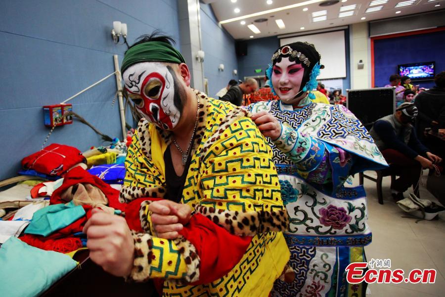'Monkey King' performer revives Peking Opera troupe(1/8)