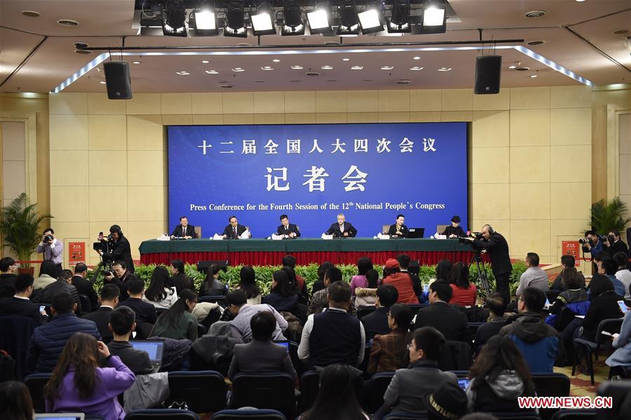 Press conference about legislation progress held in Beijing(1/1)