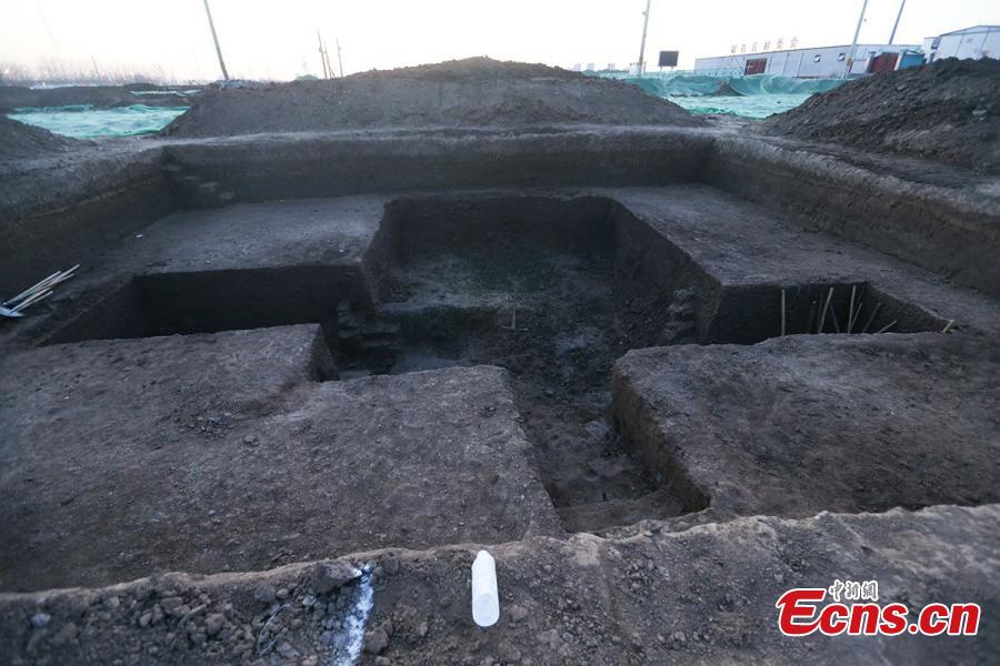 Han Dynasty tombs found at new Beijing administrative center (1/4)