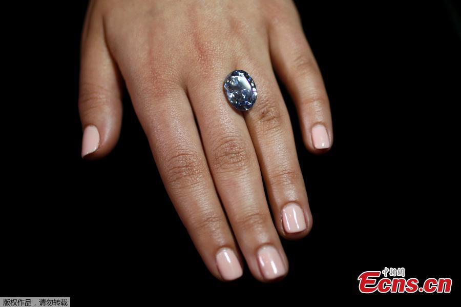Largest blue diamond to appear at Hong Kong auction(1/5)