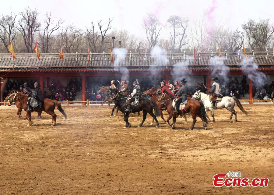 Theme park reenacts Yue Fei's classic win (1/9)