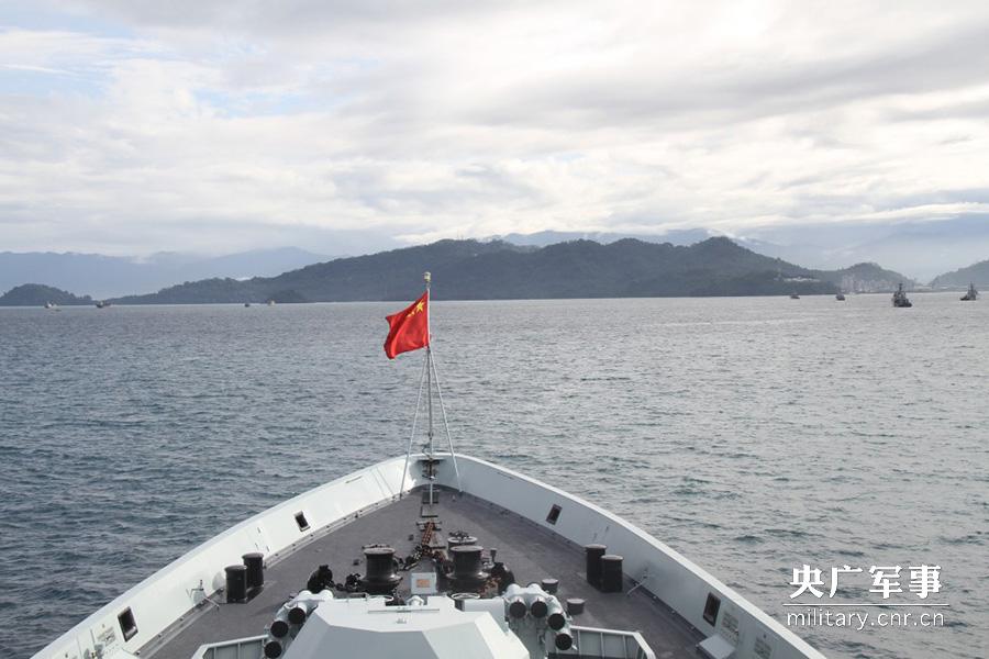 Chinese warships arrive in Indonesia for Komodo 2016 naval drills(1/6)